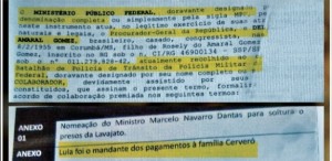 Reprodução da delação premiada do senador Delcídio Amaral, em que cita Lula e Dilma