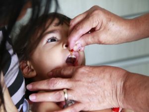 Campanha deste ano inclui, além de pólio, todas as vacinas disponíveis pelo SUS para crianças de até 5 anos e de 9 a 15 anos incompletos (Foto: Rizemberg Felipe/Jornal da Paraíba)